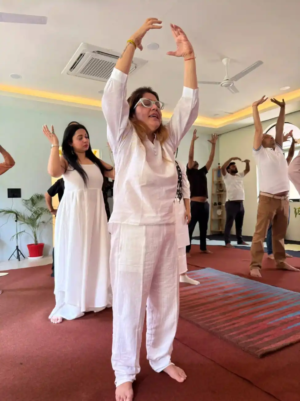Access Bars workshop session at The Healing Room, New Delhi