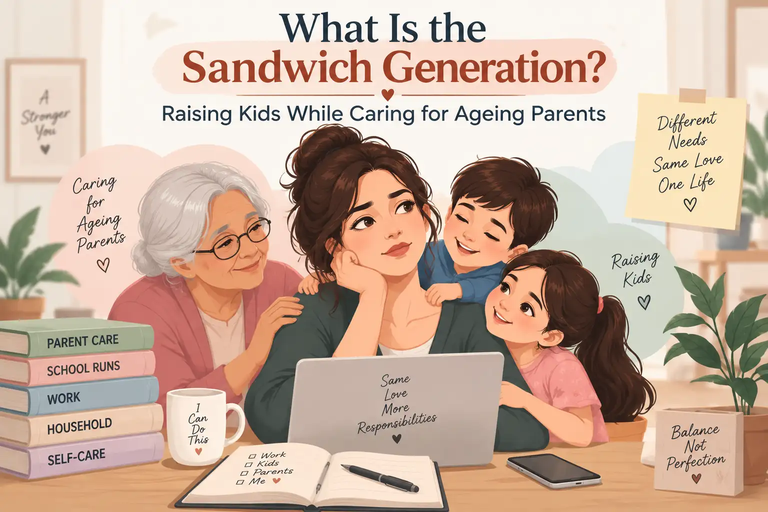 What Is the Sandwich Generation and Why Is It So Stressful?